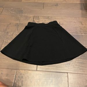 Divided H&M Black Swing Skirt size S